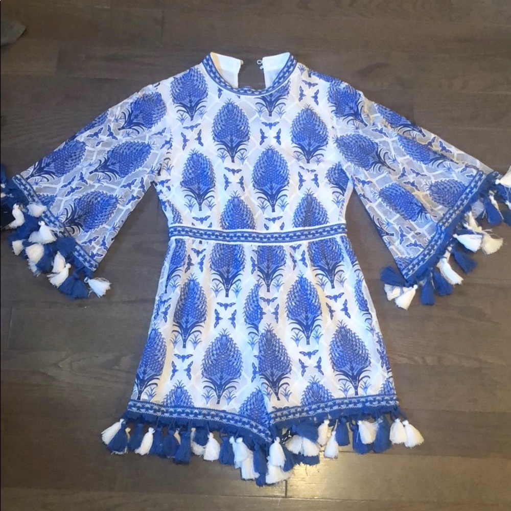 Tasseled Romper